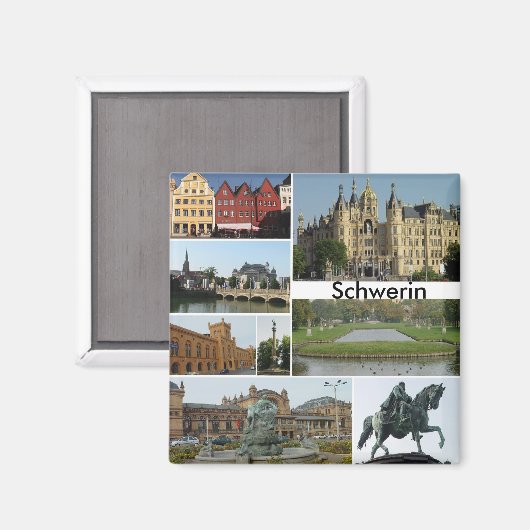 Schwerin Magneet (Voorkant / Achterkant)
