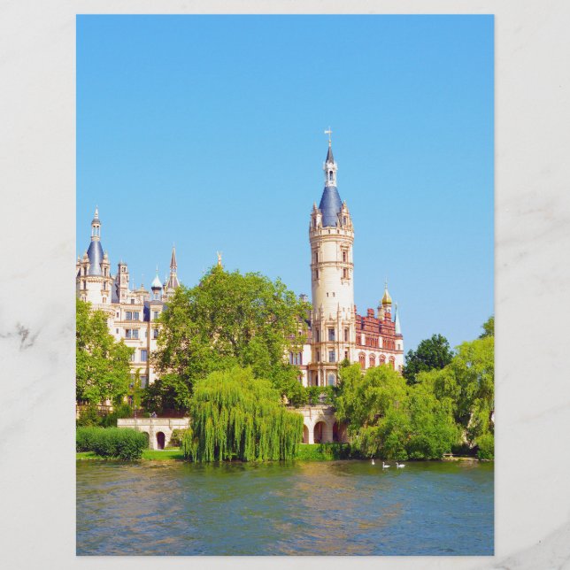 Schwerin Palace, Duitsland (Voorkant)