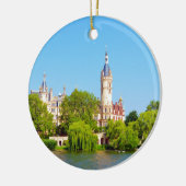 Schwerin Palace, Duitsland Keramisch Ornament (Links)