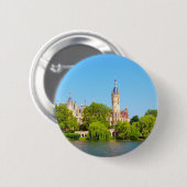 Schwerin Palace, Duitsland Ronde Button 5,7 Cm (Voorkant /achterkant)