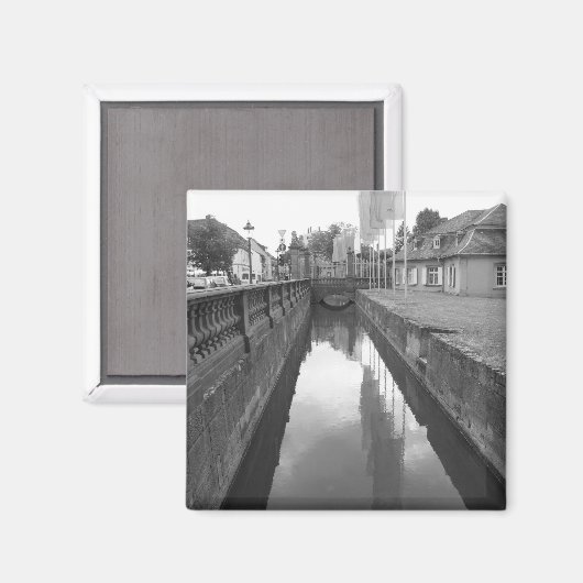 Schwetzingen Kasteelrui Magneet (Voorkant / Achterkant)