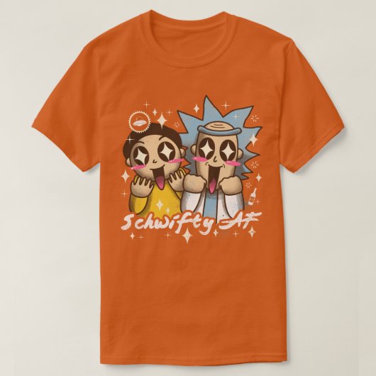 Schwifty AF T-shirt (Design voorkant)