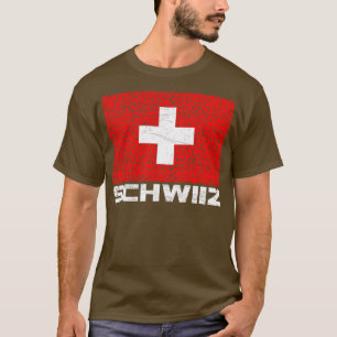 Schwiiz Zwitsers Duits T-shirt