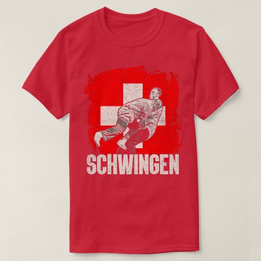 Schwingen Swiss Wrestling2 1 T-shirt (Design voorkant)
