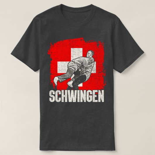 Schwingen Swiss Wrestling 2 T-shirt (Design voorkant)