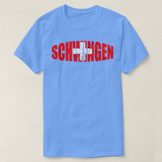 Schwingen Swiss Wrestling T-shirt (Design voorkant)