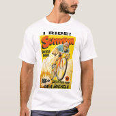 Schwinn Bicycle Comicbook T-shirt (Voorkant)