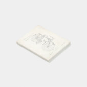 Schwinn Bicycle Patent Post-It Notes (Schuin)