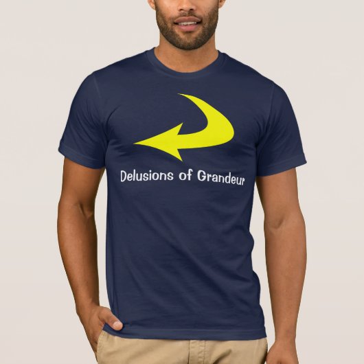 Schwonden van de grootsheid t-shirt (Voorkant)