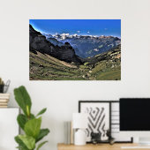 Schynige Platte Poster (Thuiskantoor)