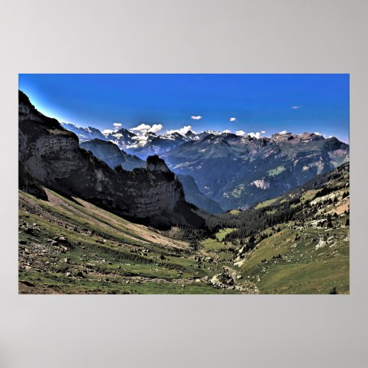 Schynige Platte Poster (Voorkant)