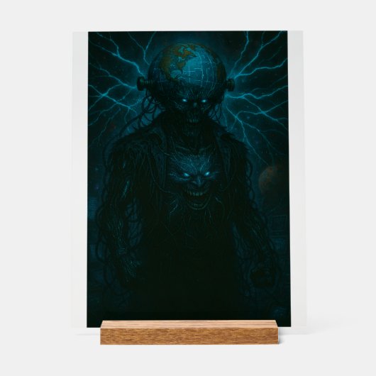 SCI-FI Acrylic Sign Acryl Bord (Voorkant)