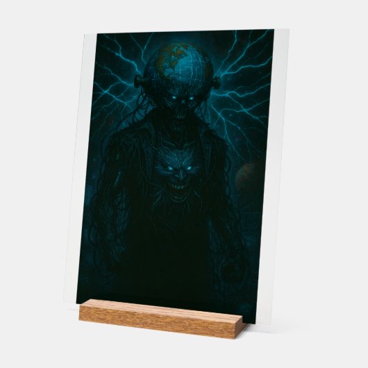 SCI-FI Acrylic Sign Acryl Bord (Hoek)