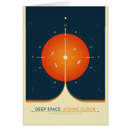 Sci-Fi Ad, Oranje atoomklok, Deep Space