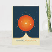 Sci-Fi Ad, Oranje atoomklok, Deep Space Kaart (Voorkant)