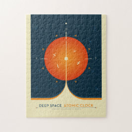 Sci-Fi Ad, Oranje atoomklok, Deep Space Legpuzzel