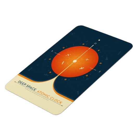 Sci-Fi Ad, Oranje atoomklok, Deep Space Magneet (Linkerzijde)
