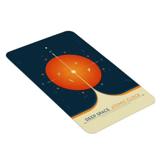 Sci-Fi Ad, Oranje atoomklok, Deep Space Magneet (Rechterzijde)