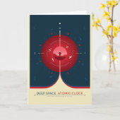 Sci-Fi Ad, Rode atoomklok, Deep Space Kaart (Gele Bloem)