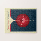 Sci-Fi Ad, Rode atoomklok, Deep Space Legpuzzel (Horizontaal)