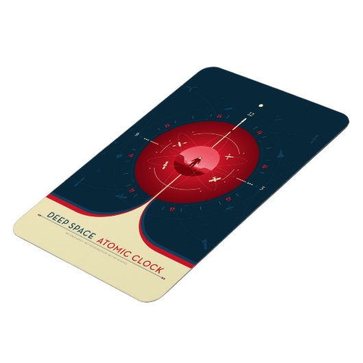 Sci-Fi Ad, Rode atoomklok, Deep Space Magneet (Linkerzijde)