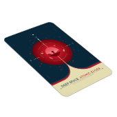 Sci-Fi Ad, Rode atoomklok, Deep Space Magneet (Rechterzijde)