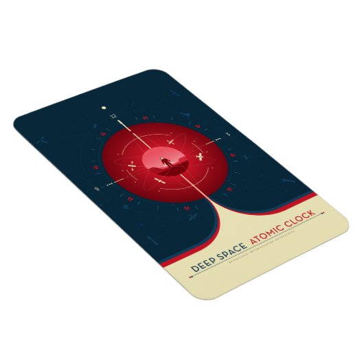 Sci-Fi Ad, Rode atoomklok, Deep Space Magneet (Rechterzijde)