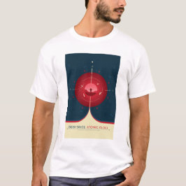 Sci-Fi Ad, Rode atoomklok, Deep Space T-shirt