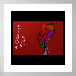 Sci-fi Alien Elder Leader  Poster