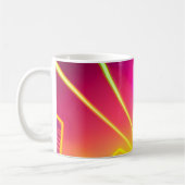 Sci-Fi Anime Cyberpunk Gamer Meisje - Koffie Mok (Links)