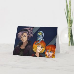 Sci Fi Anime Friends Kaart