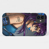 Sci-Fi Anime Girl Case-Mate iPhone Case (Achterkant (horizontaal))