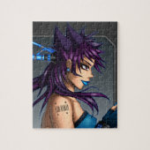 Sci-Fi Anime Girl Legpuzzel (Verticaal)
