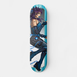 Sci-Fi Anime Girl Persoonlijk Skateboard