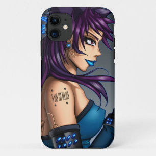 Sci-Fi Anime Meisje iPhone 11 Hoesje