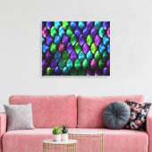 Sci-Fi Armor 2 gewikkeld canvas Afdruk (Insitu (Woonkamer))