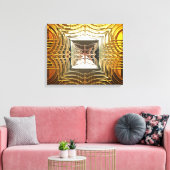 Sci-Fi Art 1 verpakt canvas Afdruk (Insitu (Woonkamer))