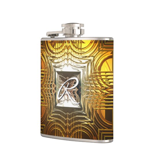 Sci-Fi Art 1 Wrapped Flask Heupfles (Links)