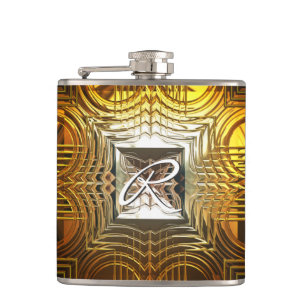 Sci-Fi Art 1 Wrapped Flask Heupfles