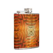 Sci-Fi Art 2 Wrapped Flask Heupfles (Rechts)
