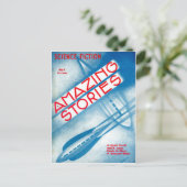  Sci Fi art. Briefkaart (Staand voorkant)