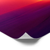 Sci-Fi Astronaut Motorcycle Jump Retro Poster (Hoek)