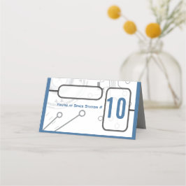 SCI-FI Bar Bat Mitswa Zittafel Escort Kaart Plaatskaartje