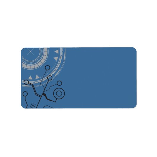 SCI-FI BAR MITZVAH INVITATIE Druk uw eigen label a (Voorkant)