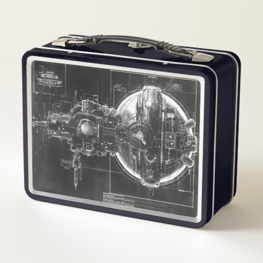Sci-Fi Base Black Diagram (Achterkant)