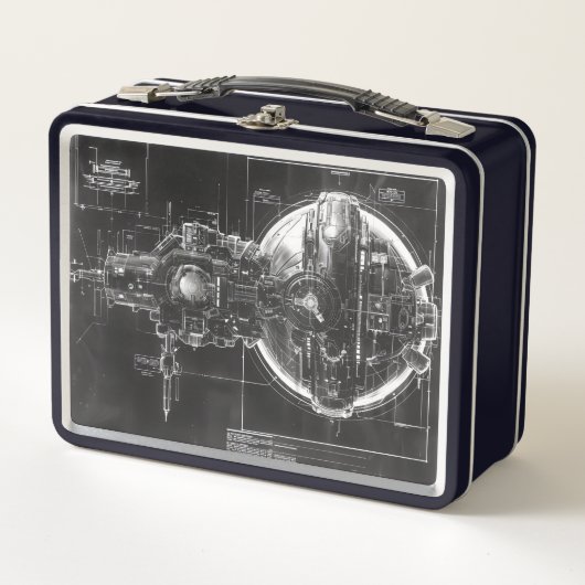Sci-Fi Base Black Diagram (Voorkant)