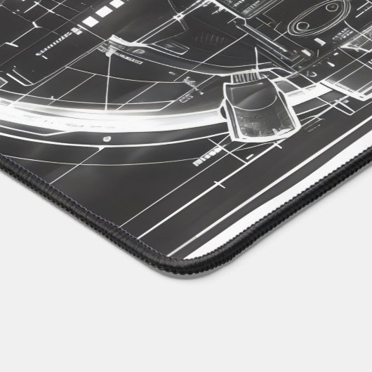 Sci-Fi Base Black Diagram Bureaumat (Hoek)