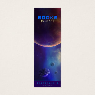 Sci-Fi-Bladwijzer Mini Visitekaartjes