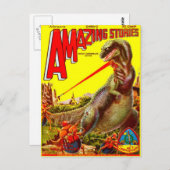 Sci Fi boekomslag Alien Insects Briefkaart (Voorkant / Achterkant)