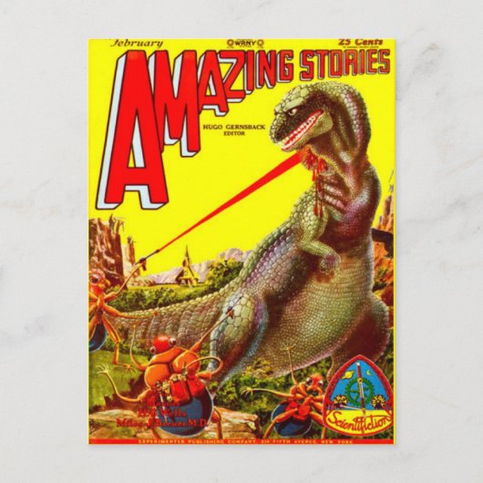 Sci Fi boekomslag Alien Insects Briefkaart (Voorkant)